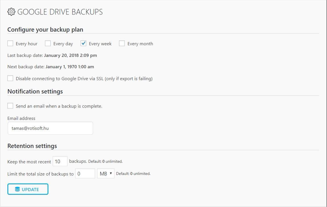 allinonemigration schuled WordPress biztonsági mentés és költöztetés, All In One Migration