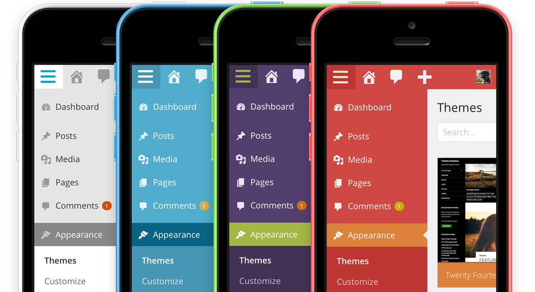 colors Helló Világ, itt a WP 3.8!