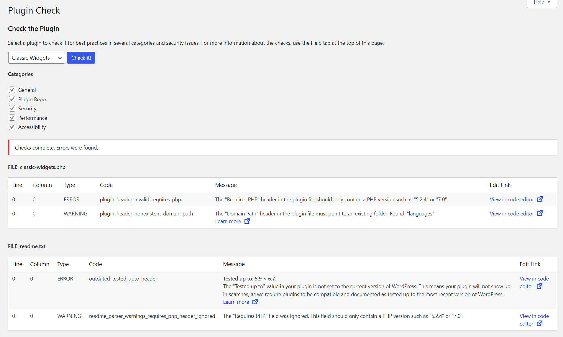 image 18 A WordPress bővítmények csapata bemutatja a plugin check 2. fázisának ütemtervét