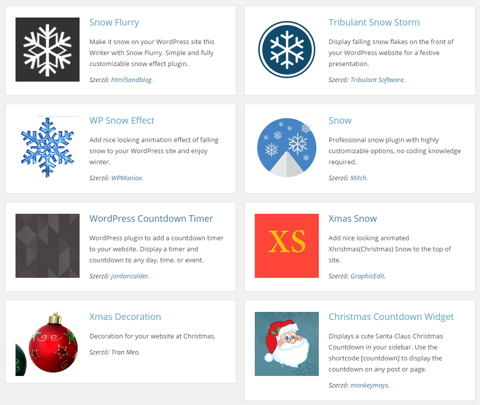 plugins karacsony Kellemes ünnepeket kívánunk!
