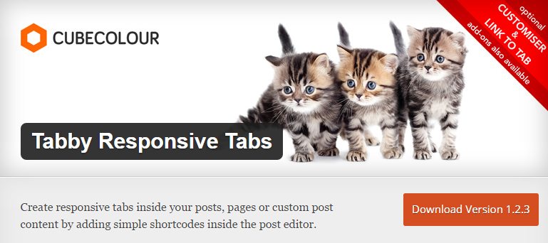 Egyszerű füles, tabs bővítmény: Tabby Responsive Tabs